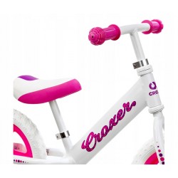 Super kerge jooksuratas Croxer Cadea White/Pink