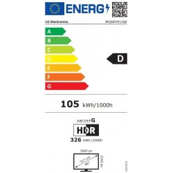 TV Set LG 86" Smart 3840x2160 Wireless LAN Bluetooth webOS 86QNED913QE
