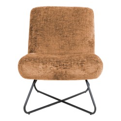Slipper chair FARICA orange