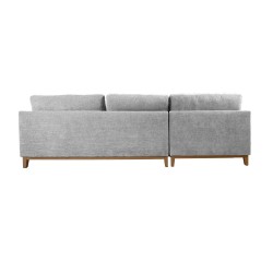 Corner sofa BASIL LC, grey