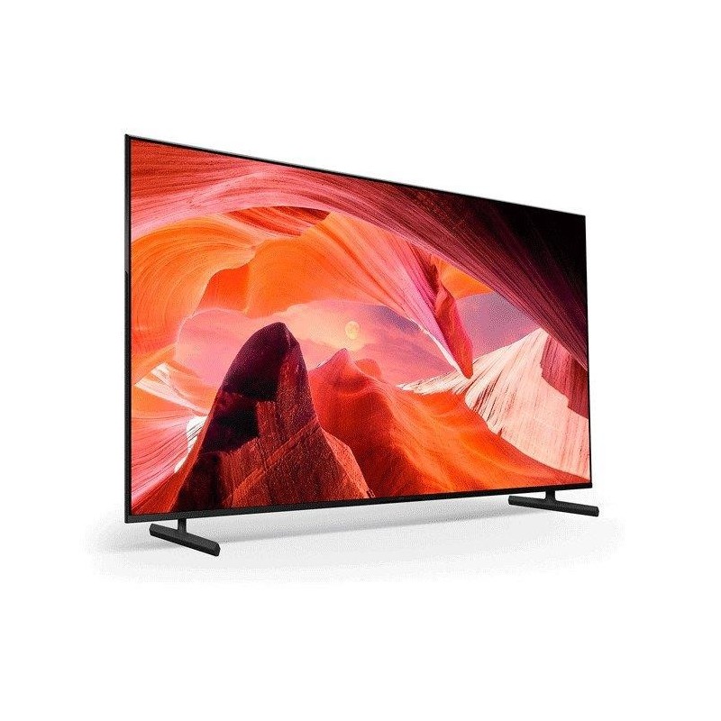 TV Set|SONY|85"|4K/Smart|3840x2160|Wireless LAN|Bluetooth|Android TV|Black|KD85X80LAEP