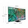 TV Set|SAMSUNG|75"|4K/Smart|QLED|3840x2160|Wireless LAN|Bluetooth|Tizen|Black|QE75QN90BATXXH