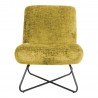 Slipper chair FARICA yellow