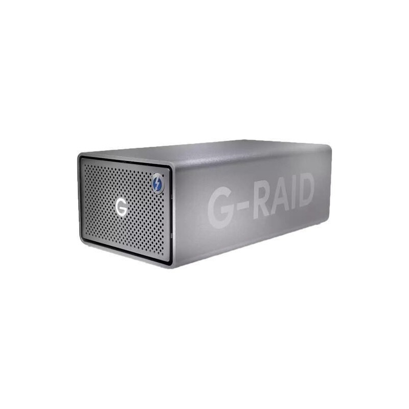 External HDD WESTERN DIGITAL G-RAID SDPH62H-024T-MBAAD 24TB USB-C Thunderbolt Drives 2 Rotation speed 7200 rpm Space