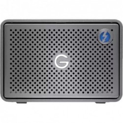 External HDD WESTERN DIGITAL G-RAID SDPH62H-024T-MBAAD 24TB USB-C Thunderbolt Drives 2 Rotation speed 7200 rpm Space