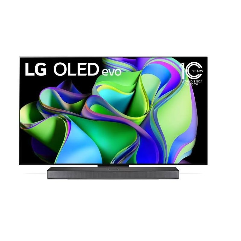 TV Set LG 55" OLED/4K/Smart 3840x2160 Wireless LAN Bluetooth webOS OLED55C32LA