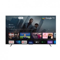 TV Set|TCL|85"|4K/Smart|3840x2160|Wireless LAN|Bluetooth|Google TV|Metallic|85P735