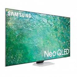 TV Set SAMSUNG 65" 4K/Smart QLED 3840x2160 Wireless LAN Bluetooth Tizen Silver QE65QN85CATXXH