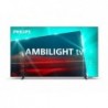 TV Set PHILIPS 55" OLED/Smart 3840x2160 Wireless LAN Bluetooth Google TV Metallic 55OLED718/12