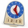 VIGA Wooden Clock Learning Time Clock