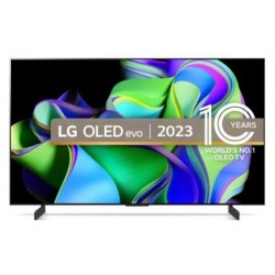 TV Set LG 42" OLED/4K/Smart 3840x2160 Wireless LAN Bluetooth webOS OLED42C34LA