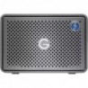 External HDD WESTERN DIGITAL G-RAID SDPH62H-012T-MBAAD 12TB USB-C Thunderbolt Drives 2 Rotation speed 7200 rpm Space