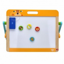 TOOKY TOY Educational Magnetic Chalk Board 2in1 for Children Magnets Sponge 6 el.