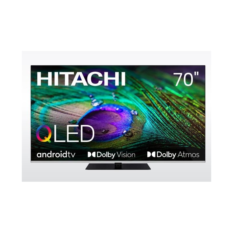 TV Set|HITACHI|70"|4K/Smart|3840x2160|Wireless LAN|Bluetooth|Android|70HAQ7450