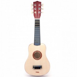 Viga Children's Wooden Guitar Natural 21 inch 6 Strings