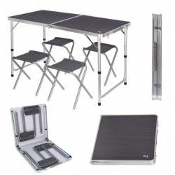 NC1633 SET TABLE WITH STOOLS NILS CAMP