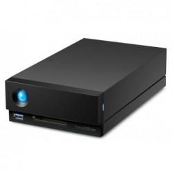 External HDD|LACIE|8TB|SATA|USB-C|USB 3.2|USB 3.1|Drives 1|Rotation speed 7200 rpm|Black|STHS8000800