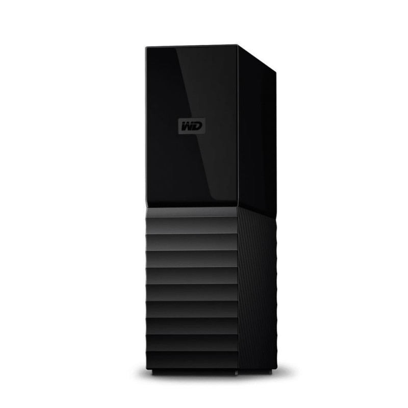 External HDD WESTERN DIGITAL My Book 18TB USB 2.0 USB 3.0 Drives 1 Black WDBBGB0180HBK-EESN