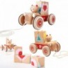 CLASSIC WORLD Wooden Puller Car Blocks 2in1