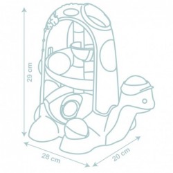 SMOBY LITTLE Черепаха без застежки с шариковыми направляющими 12 м+