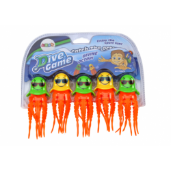 Bath Toys Jellyfish Diving Set 6 Pieces