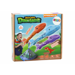 Rocket Launcher Game Dinosaurs Forest Colorful Push Up