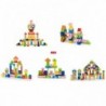Viga Toys Деревянные развивающие кубики 100 шт. Цифры Буквы