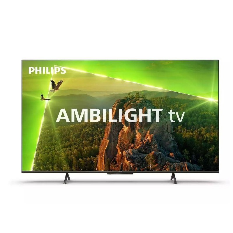 TV Set|PHILIPS|50"|4K/Smart|3840x2160|Wireless LAN|Bluetooth|Philips OS|Chrome|50PUS8118/12