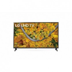 TV Set LG 55" 4K/Smart 3840x2160 Wireless LAN Bluetooth webOS Black 55UP75003LF