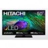 TV Set HITACHI 50" 4K/Smart QLED 3840x2160 Wireless LAN Bluetooth Android TV 50HAQ6460