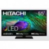 TV Set|HITACHI|55"|4K/Smart|QLED|3840x2160|Wireless LAN|Bluetooth|Android|55HAQ6460