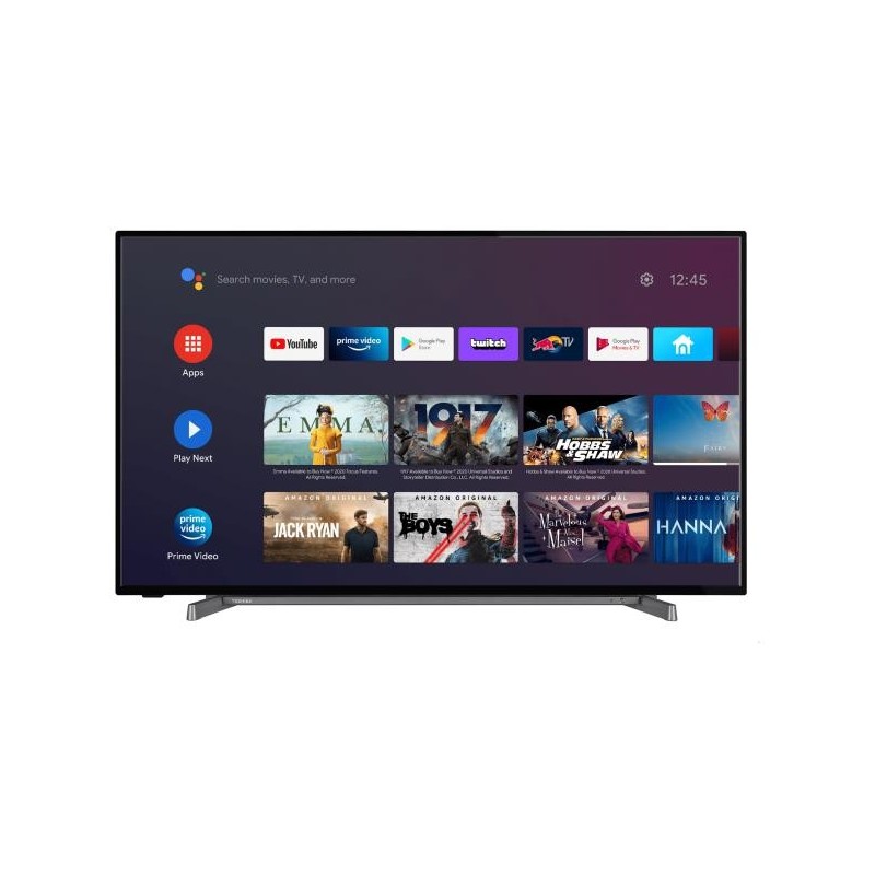 TV Set|TOSHIBA|50"|4K/Smart|3840x2160|Wireless LAN|Bluetooth|Android|50UA2D63DG