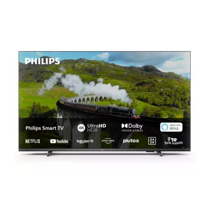 TV Set PHILIPS 43" 4K/Smart 3840x2160 Wireless LAN Philips OS Anthracite 43PUS7608/12