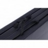 Folding sports mat 122x244cm, black