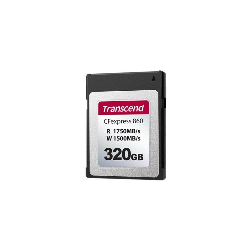 TRANSCEND MEMORY COMPACT FLASH 320GB/CFE TS320GCFE860