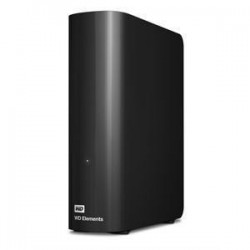 External HDD WESTERN DIGITAL Elements Desktop 8TB USB 3.0 Drives 1 Black WDBWLG0080HBK-EESN