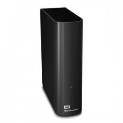 External HDD WESTERN DIGITAL Elements Desktop 8TB USB 3.0 Drives 1 Black WDBWLG0080HBK-EESN