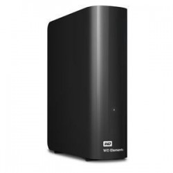 External HDD WESTERN DIGITAL Elements Desktop 8TB USB 3.0 Drives 1 Black WDBWLG0080HBK-EESN