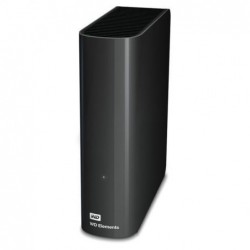 External HDD WESTERN DIGITAL Elements Desktop 8TB USB 3.0 Drives 1 Black WDBWLG0080HBK-EESN