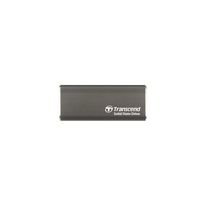 External SSD TRANSCEND ESD265C 2TB USB-C 3D NAND Write speed 950 MBytes/sec Read speed 1050 MBytes/sec TS2TESD265C