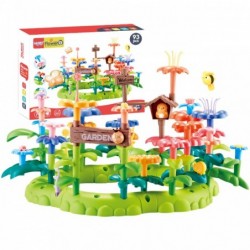 WOOPIE Montessori Magic Garden Ehitusklotsid XXL 93 tk.