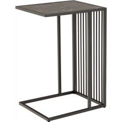 Side table STRINGTON 35x43xH63cm, black