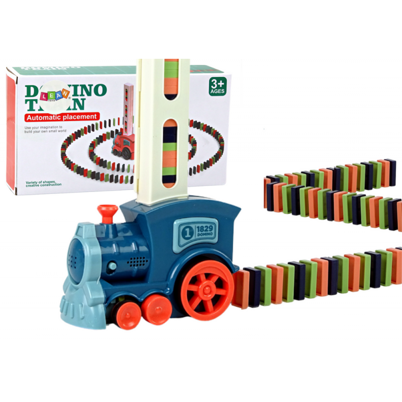 Domino Train Locomotive Puzzle Colorful Sound