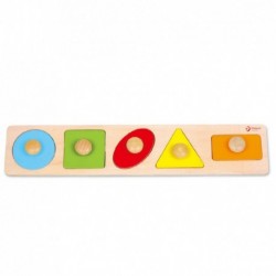 CLASSIC WORLD Puzzle for Children Learning Shapes, Color Figures 7 pcs.