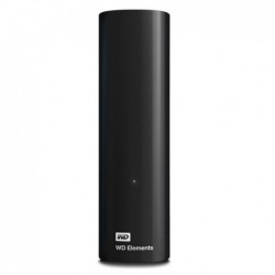 External HDD WESTERN DIGITAL Elements Desktop 6TB USB 3.0 Drives 1 Black WDBWLG0060HBK-EESN