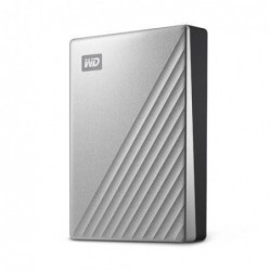 External HDD WESTERN DIGITAL My Passport Ultra for Mac 4TB USB 3.0 USB-C Colour Silver WDBPMV0040BSL-WESN