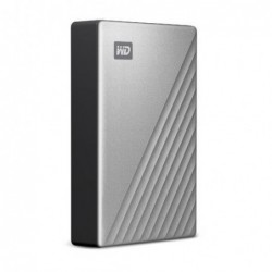 External HDD WESTERN DIGITAL My Passport Ultra for Mac 4TB USB 3.0 USB-C Colour Silver WDBPMV0040BSL-WESN