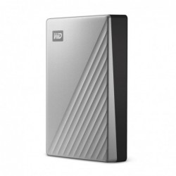 External HDD WESTERN DIGITAL My Passport Ultra 4TB USB 3.0 Colour Silver WDBFTM0040BSL-WESN