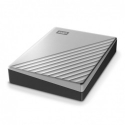 External HDD WESTERN DIGITAL My Passport Ultra 4TB USB 3.0 Colour Silver WDBFTM0040BSL-WESN