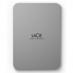 External HDD LACIE Mobile Drive 4TB USB-C Colour Silver STLP4000400